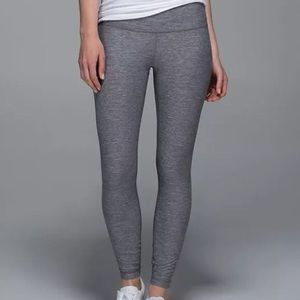 Lululemon Heathered Slate Gray Leggings
